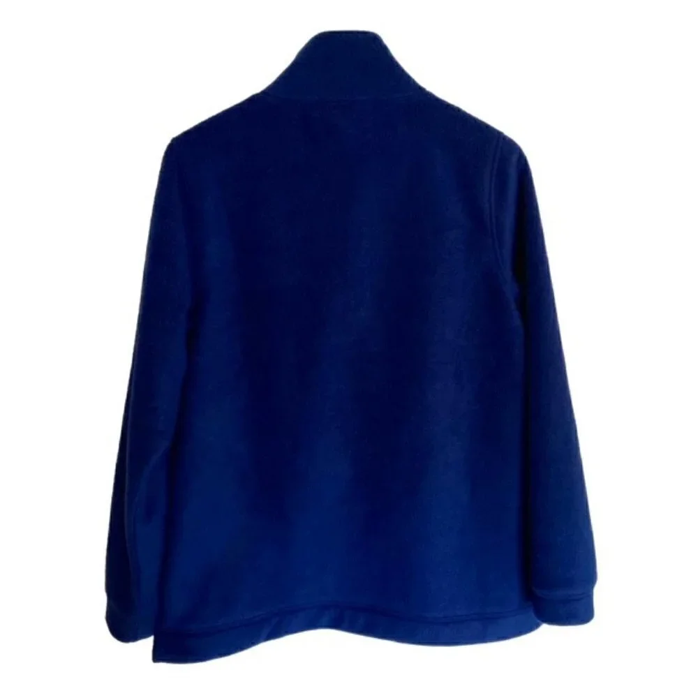 J. Crew Sherpa Button Front Tunic Pullover Medium